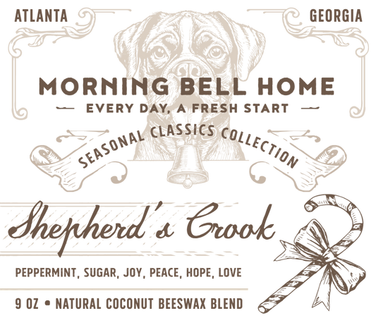 Shepherd's Crook | Peppermint, Sugar, Joy, Peace, Hope, Love