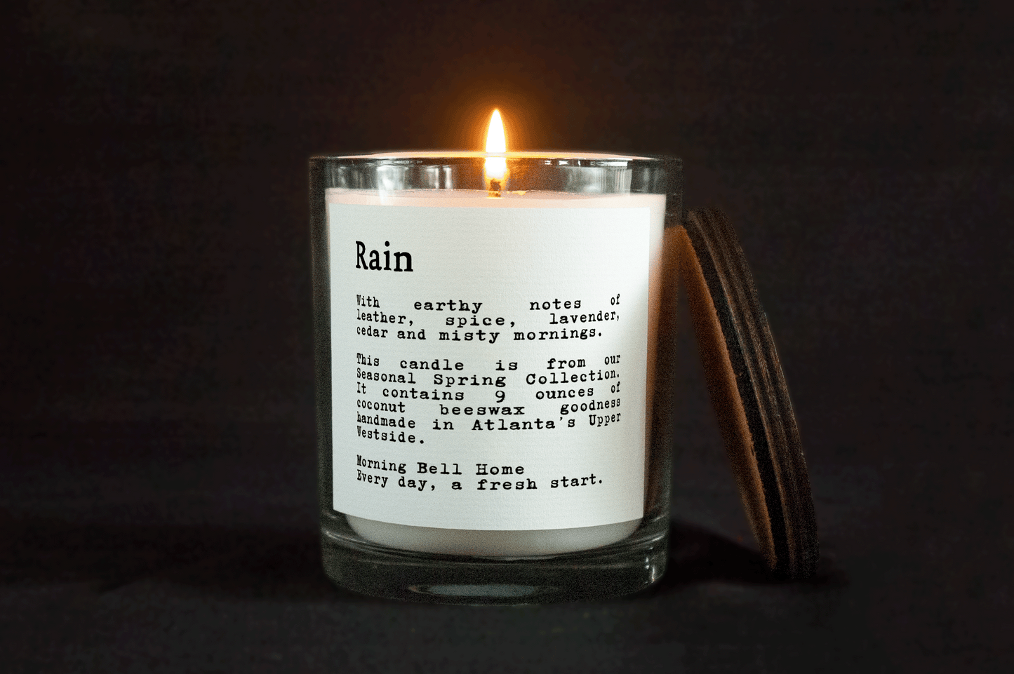 Rain | With notes of spice, leather, lavender, cedar and misty mornings