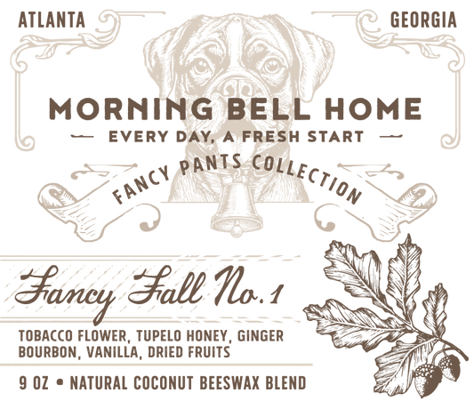 Fancy Fall No. 1 | Tobacco Flower, Tupelo Honey, Ginger, Bourbon, Vanilla, Dried Fruits