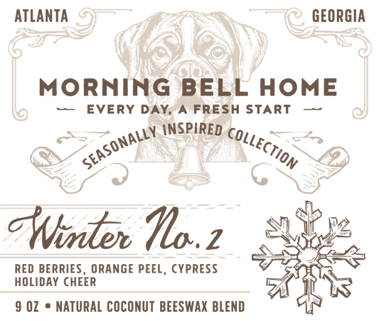 Winter No. 2 | Red Berries, Orange Peel, Cypress, Holiday Cheer