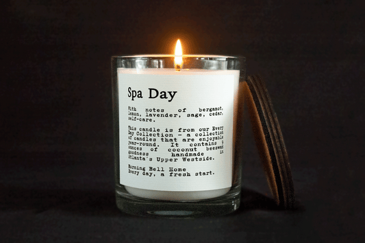 Spa Day | With notes of bergamot, lemon, cedar, and self-care.